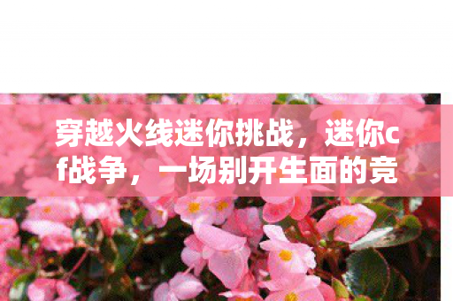 穿越火线迷你挑战,迷你cf战争,一场别开生面的竞技盛宴 穿越火线迷你挑战,迷你cf战争,一场别开生面的竞技盛宴