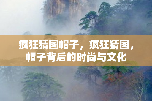 疯狂猜图帽子，疯狂猜图，帽子背后的时尚与文化