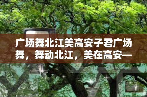 广场舞北江美高安子君广场舞，舞动北江，美在高安—子君广场舞的魅力与影响