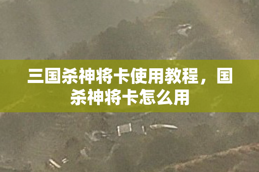 三国杀神将卡使用教程，国杀神将卡怎么用