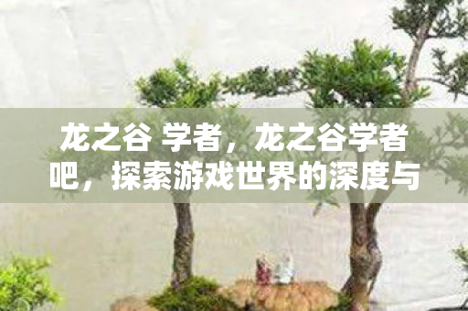 龙之谷 学者,龙之谷学者吧,探索游戏世界的深度与广度 龙之谷 学者,龙之谷学者吧,探索游戏世界的深度与广度