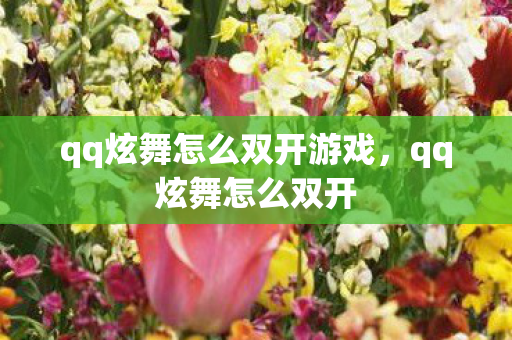 qq炫舞怎么双开游戏,qq炫舞怎么双开 qq炫舞怎么双开游戏,qq炫舞怎么双开