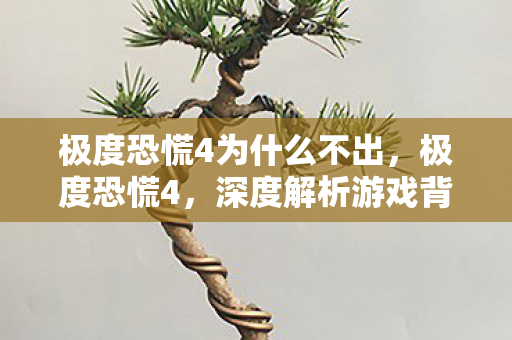 极度恐慌4为什么不出,极度恐慌4,深度解析游戏背后的制作团队与创意 极度恐慌4为什么不出,极度恐慌4,深度解析游戏背后的制作团队与创意
