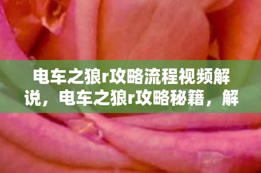 电车之狼r攻略流程视频解说,电车之狼r攻略秘籍,解锁隐藏剧情与角色互动技巧 电车之狼r攻略流程视频解说,电车之狼r攻略秘籍,解锁隐藏剧情与角色互动技巧
