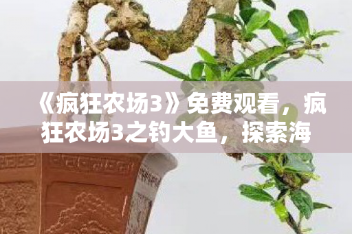 《疯狂农场3》免费观看,疯狂农场3之钓大鱼,探索海洋深处的奇妙之旅 《疯狂农场3》免费观看,疯狂农场3之钓大鱼,探索海洋深处的奇妙之旅