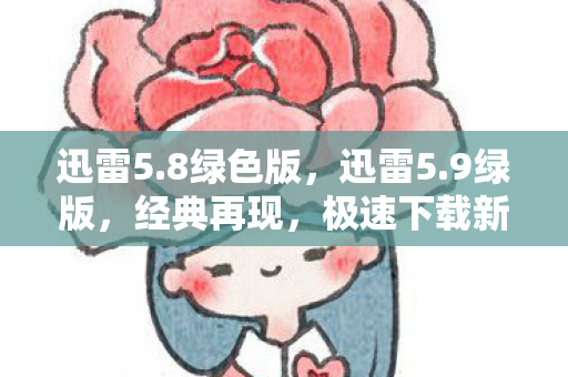 迅雷5.8绿色版，迅雷5.9绿版，经典再现，极速下载新体验