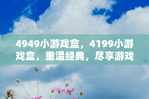 4949小游戏盒图片
