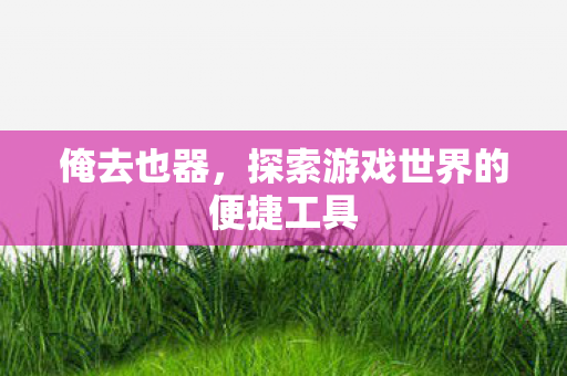 俺去也器,探索游戏世界的便捷工具 俺去也器,探索游戏世界的便捷工具