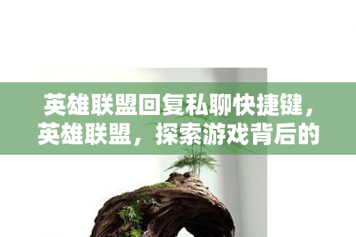 英雄联盟回复私聊快捷键,英雄联盟,探索游戏背后的故事与魅力 英雄联盟回复私聊快捷键,英雄联盟,探索游戏背后的故事与魅力