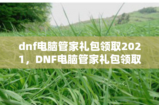 dnf电脑管家礼包领取2021,DNF电脑管家礼包领取全攻略,轻松获取丰厚奖励 dnf电脑管家礼包领取2021,DNF电脑管家礼包领取全攻略,轻松获取丰厚奖励