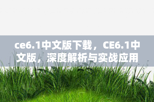 ce6.1中文版下载，CE6.1中文版，深度解析与实战应用
