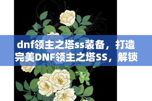 dnf领主之塔ss装备,打造完美DNF领主之塔SS,解锁最强装备,提升战斗实力 dnf领主之塔ss装备,打造完美DNF领主之塔SS,解锁最强装备,提升战斗实力