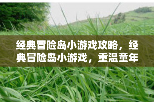 经典冒险岛小游戏攻略,经典冒险岛小游戏,重温童年回忆的奇妙之旅 经典冒险岛小游戏攻略,经典冒险岛小游戏,重温童年回忆的奇妙之旅