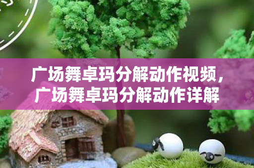 广场舞卓玛分解动作视频图片