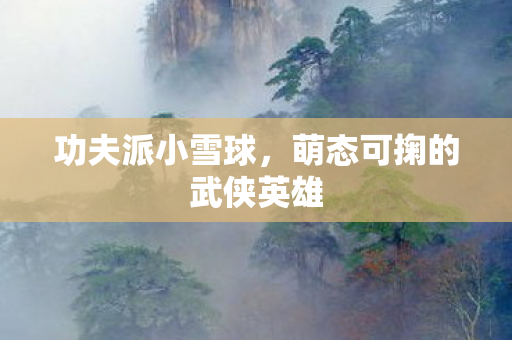 功夫派小雪球,萌态可掬的武侠英雄 功夫派小雪球,萌态可掬的武侠英雄