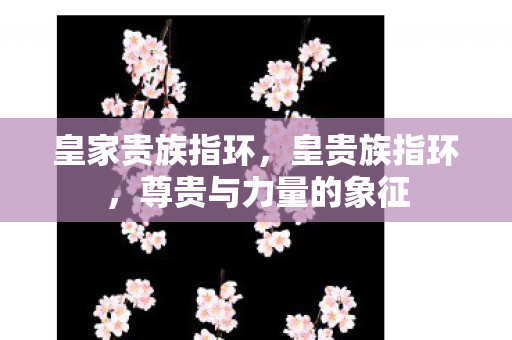 皇家贵族指环,皇贵族指环,尊贵与力量的象征 皇家贵族指环,皇贵族指环,尊贵与力量的象征
