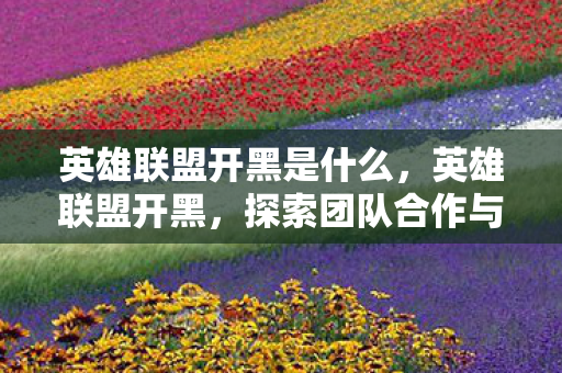 英雄联盟开黑是什么，英雄联盟开黑，探索团队合作与策略的深度魅力