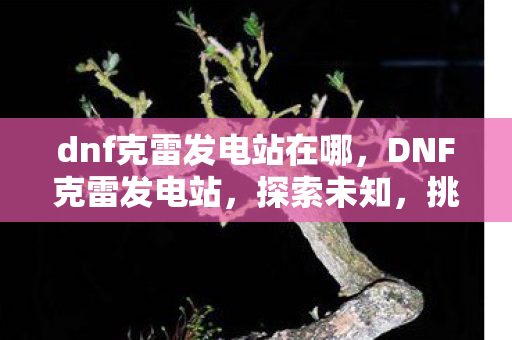 dnf克雷发电站在哪，DNF克雷发电站，探索未知，挑战极限