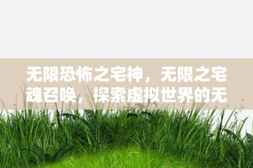 无限恐怖之宅神,无限之宅魂召唤,探索虚拟世界的无限可能 无限恐怖之宅神,无限之宅魂召唤,探索虚拟世界的无限可能