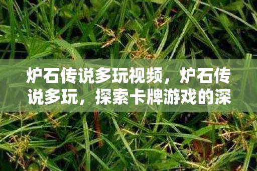 炉石传说多玩视频,炉石传说多玩,探索卡牌游戏的深度与乐趣 炉石传说多玩视频,炉石传说多玩,探索卡牌游戏的深度与乐趣