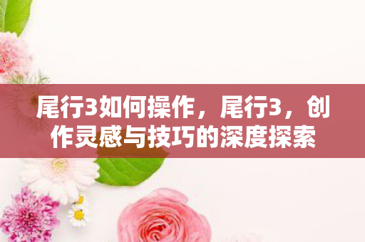 尾行3如何操作,尾行3,创作灵感与技巧的深度探索 尾行3如何操作,尾行3,创作灵感与技巧的深度探索