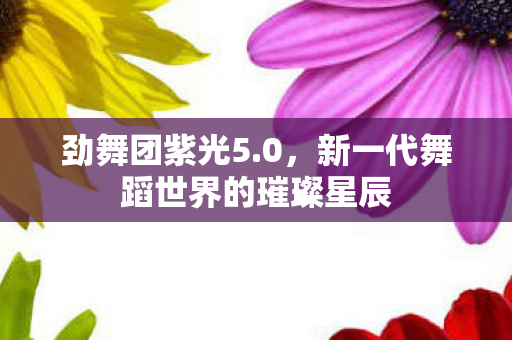 劲舞团紫光5.0,新一代舞蹈世界的璀璨星辰 劲舞团紫光5.0,新一代舞蹈世界的璀璨星辰