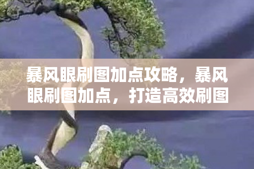 暴风眼刷图加点攻略,暴风眼刷图加点,打造高效刷图体验 暴风眼刷图加点攻略,暴风眼刷图加点,打造高效刷图体验