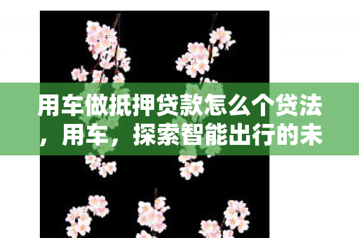 用车做抵押贷款怎么个贷法，用车，探索智能出行的未来