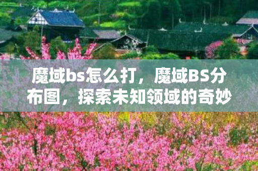 魔域bs怎么打，魔域BS分布图，探索未知领域的奇妙之旅