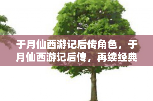 于月仙西游记后传角色，于月仙西游记后传，再续经典，重塑传奇