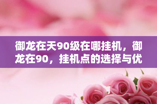 御龙在天90级在哪挂机,御龙在90,挂机点的选择与优化 御龙在天90级在哪挂机,御龙在90,挂机点的选择与优化