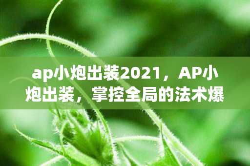 ap小炮出装2021，AP小炮出装，掌控全局的法术爆发