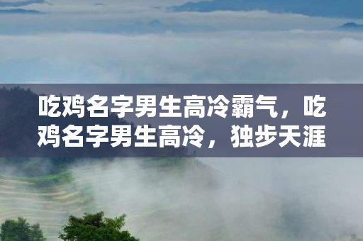 吃鸡名字男生高冷霸气,吃鸡名字男生高冷,独步天涯的冷酷风范 吃鸡名字男生高冷霸气,吃鸡名字男生高冷,独步天涯的冷酷风范