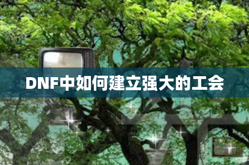 DNF中如何建立强大的工会 DNF中如何建立强大的工会