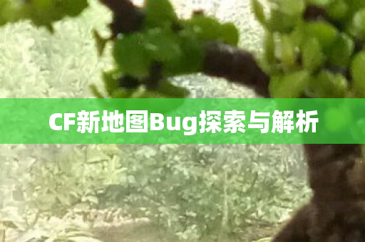CF新地图Bug探索与解析 CF新地图Bug探索与解析