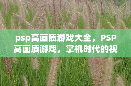 psp高画质游戏大全,PSP高画质游戏,掌机时代的视觉盛宴 psp高画质游戏大全,PSP高画质游戏,掌机时代的视觉盛宴
