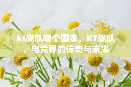 kt战队哪个国家,KT战队,电竞界的传奇与未来 kt战队哪个国家,KT战队,电竞界的传奇与未来