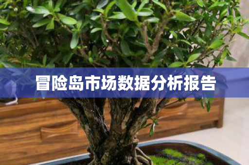 冒险岛市场数据分析报告 冒险岛市场数据分析报告