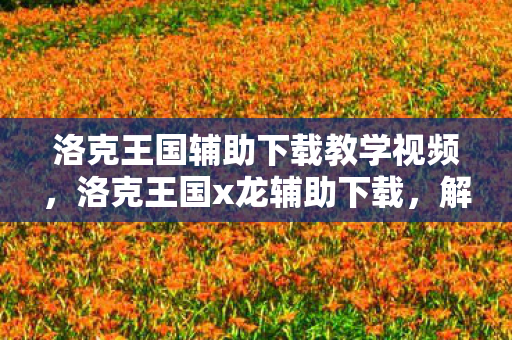洛克王国辅助下载教学视频,洛克王国x龙辅助下载,解锁无限可能的冒险之旅 洛克王国辅助下载教学视频,洛克王国x龙辅助下载,解锁无限可能的冒险之旅