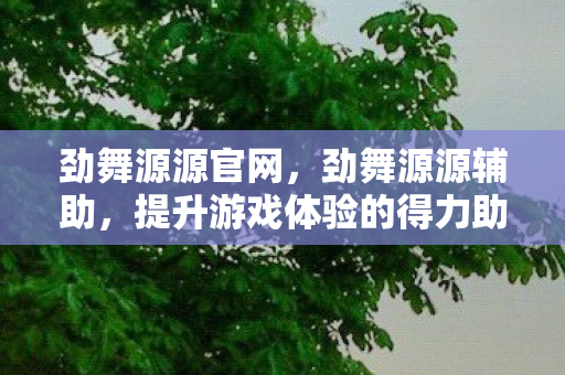 劲舞源源官网,劲舞源源辅助,提升游戏体验的得力助手 劲舞源源官网,劲舞源源辅助,提升游戏体验的得力助手