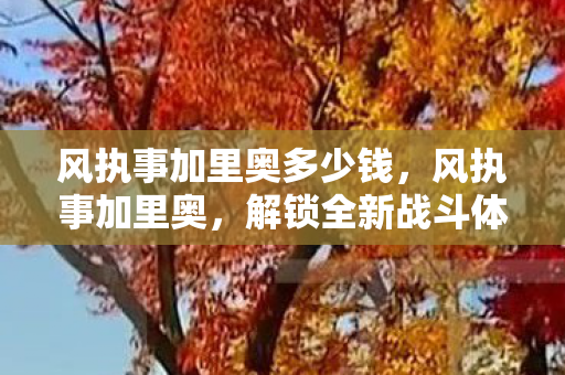 风执事加里奥多少钱,风执事加里奥,解锁全新战斗体验 风执事加里奥多少钱,风执事加里奥,解锁全新战斗体验