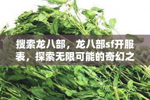 搜索龙八部,龙八部sf开服表,探索无限可能的奇幻之旅 搜索龙八部,龙八部sf开服表,探索无限可能的奇幻之旅