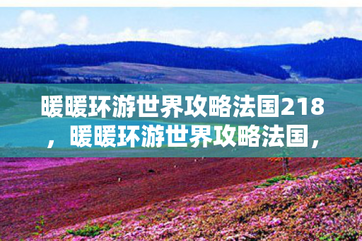 暖暖环游世界攻略法国218,暖暖环游世界攻略法国,浪漫之都的时尚之旅 暖暖环游世界攻略法国218,暖暖环游世界攻略法国,浪漫之都的时尚之旅