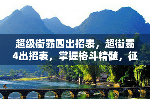 超级街霸四出招表图片