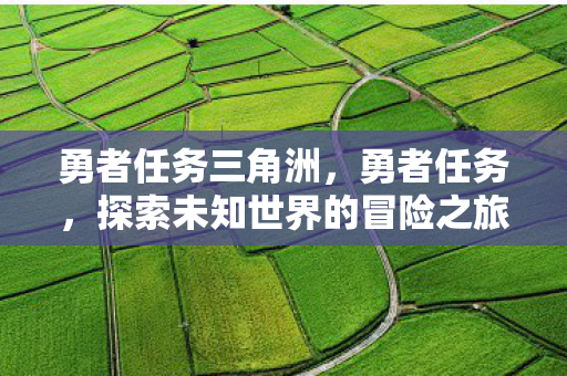 勇者任务三角洲,勇者任务,探索未知世界的冒险之旅 勇者任务三角洲,勇者任务,探索未知世界的冒险之旅