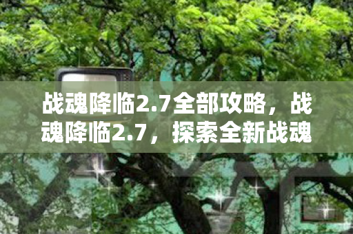 战魂降临2.7全部攻略，战魂降临2.7，探索全新战魂世界的奇妙之旅