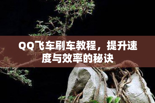 QQ飞车刷车教程,提升速度与效率的秘诀 QQ飞车刷车教程,提升速度与效率的秘诀