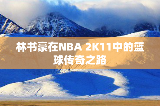 林书豪在NBA 2K11中的篮球传奇之路