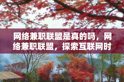 网络兼职联盟是真的吗，网络兼职联盟，探索互联网时代的灵活就业新机遇