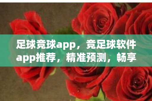 竞足球软件app推荐图片